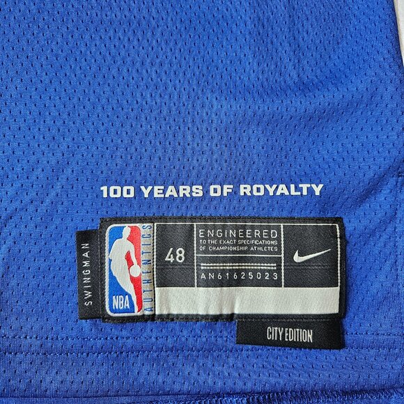 NEW Nike Domantas Sabonis Size L Swingman City Edition Basketball Jersey Kings - Picture 3 of 14